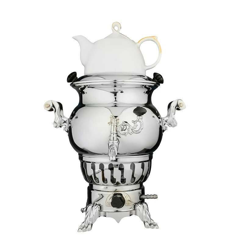 سماور گازی گروه صنعتی برادران سیفی مدل سه کاره 2020 به همراه قوری