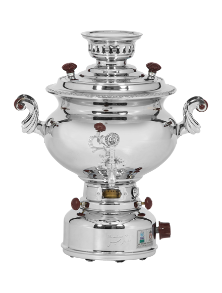 سماور گازی برادران سیفی مدل صدفی ظرفیت 8 لیتر