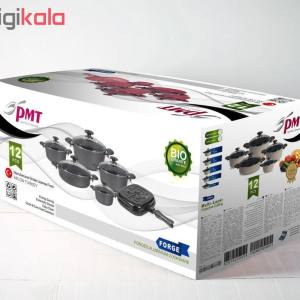 سرویس پخت و پز 12 پارچه پی ام تی کد pm1200