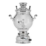 سماور گازی گروه صنعتی برادران سیفی مدل مجلسی شکمی گنجایش 25 لیتر